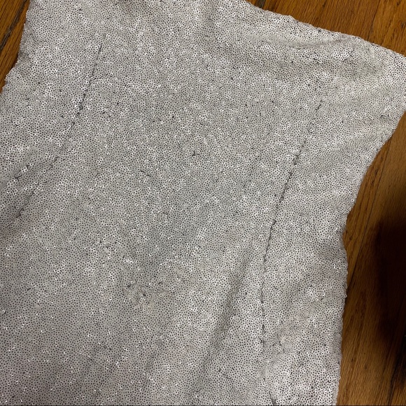 Peter Soronen White Hot Sequin Mini Dress 💕💕 - Picture 5 of 9